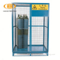 Galvanized collapsible gas storage cages container